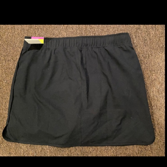 NWT Made for Life Black womens  Golf/Tennis Skirt w/Shorts, Sz PL (Petite large) - Picture 3 of 5